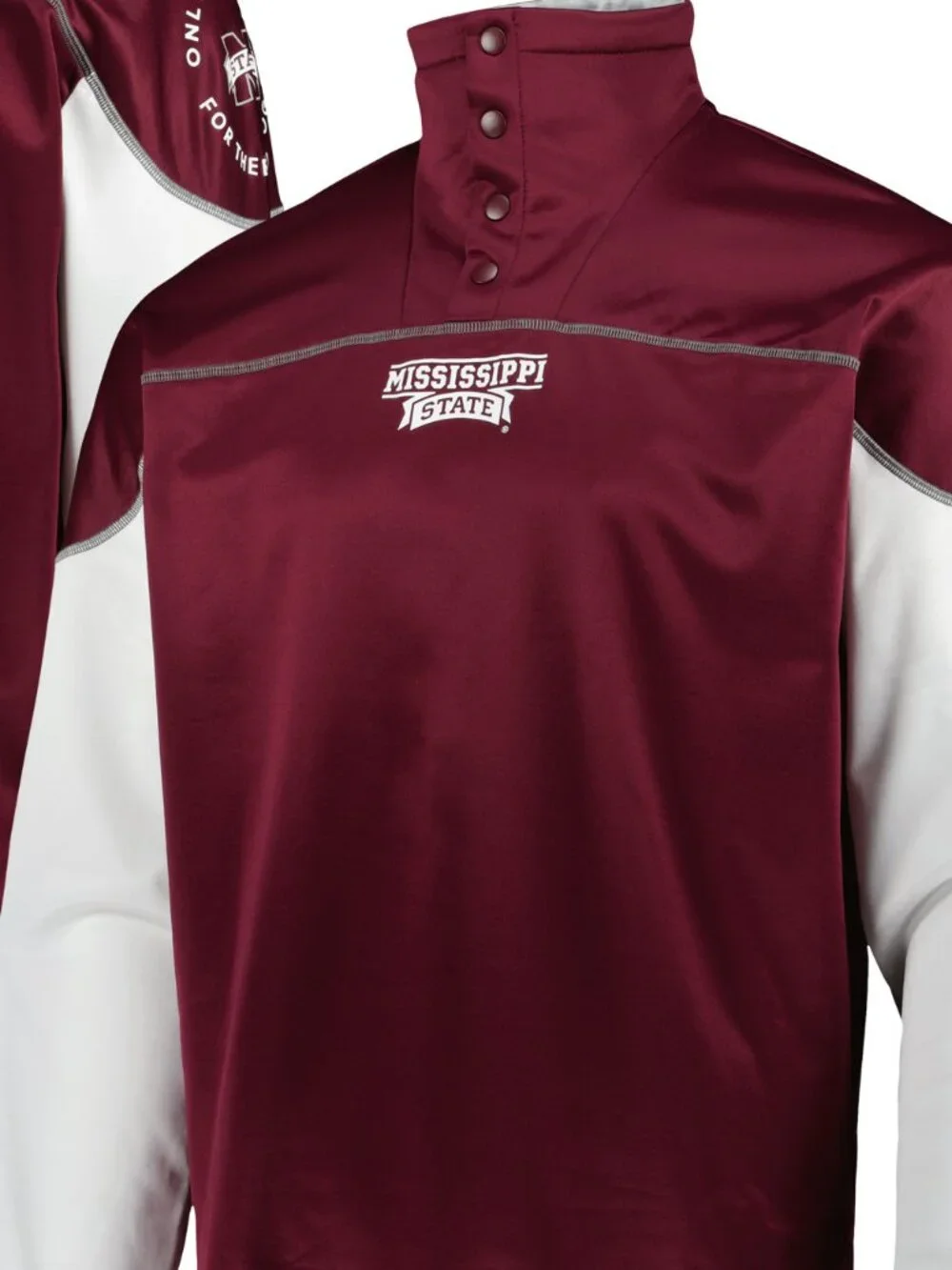 Adidas MISSISSIPPI STATE BULLDOGS Men's AEROREADY Knit Jacket Sz L or 2X $75